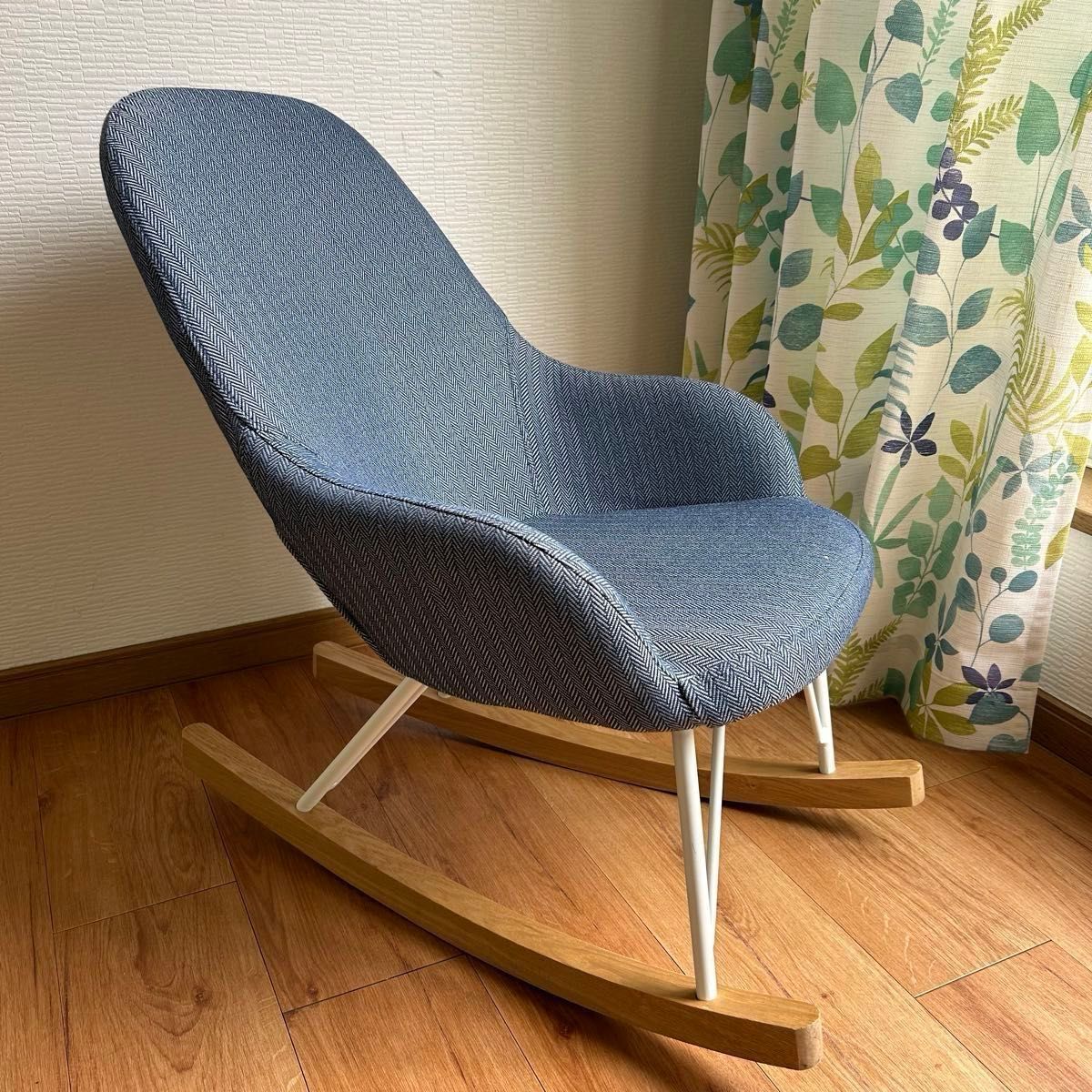 ダルトン ロッキングチェア ROCKING CHAIR S HERRINGBONE BLUE ダルトン ロッキングチェア ROCKING CHAIR S HERRINGBONE BLUE