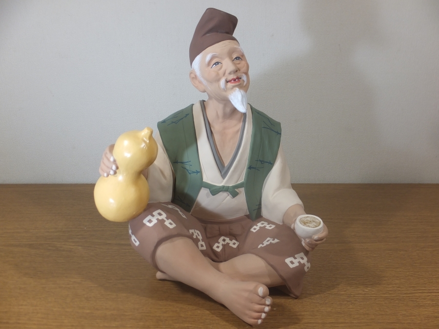 真作保証】 小島与一 (與一) 自作 養老 博多人形 伝説の人形師 真作保証】 小島与一 (與一) 自作 養老 博多人形 伝説の人形師