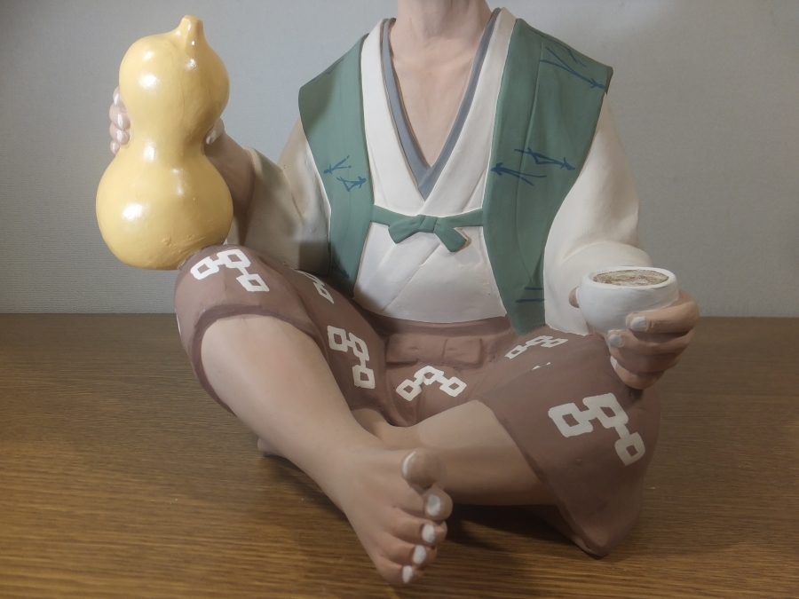 真作保証】 小島与一 (與一) 自作 養老 博多人形 伝説の人形師 真作保証】 小島与一 (與一) 自作 養老 博多人形 伝説の人形師