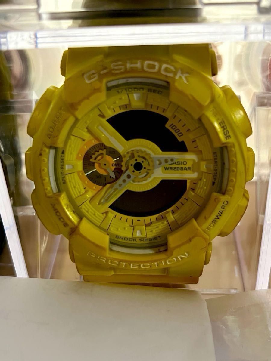 G-SHOCK イエロー 電池切れ 腕時計 CASIO GA-110|Yahoo!フリマ G-SHOCK イエロー 電池切れ 腕時計 CASIO GA-110|Yahoo!フリマ