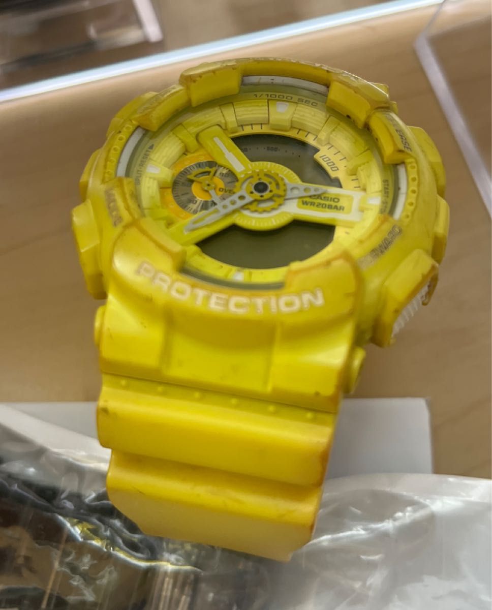 G-SHOCK イエロー 電池切れ 腕時計 CASIO GA-110|Yahoo!フリマ G-SHOCK イエロー 電池切れ 腕時計 CASIO GA-110|Yahoo!フリマ
