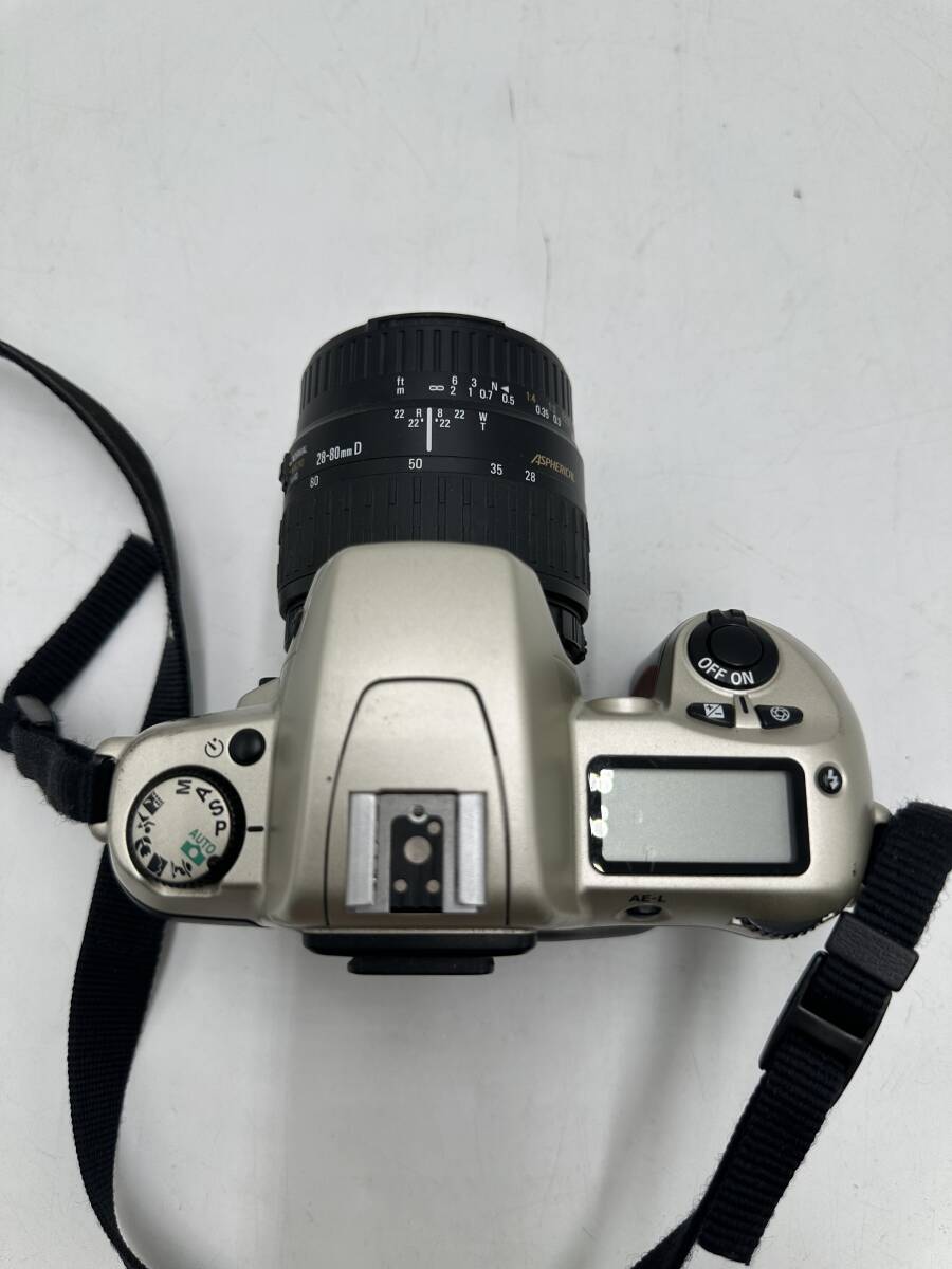 H0676 Nikon Nikon F60 однообъективный зеркальный пленочный фотоаппарат / SIGMA ZOOM линзы 28-80mm 1:3.5-6.5 MACRO / камера цифровой электризация OK
