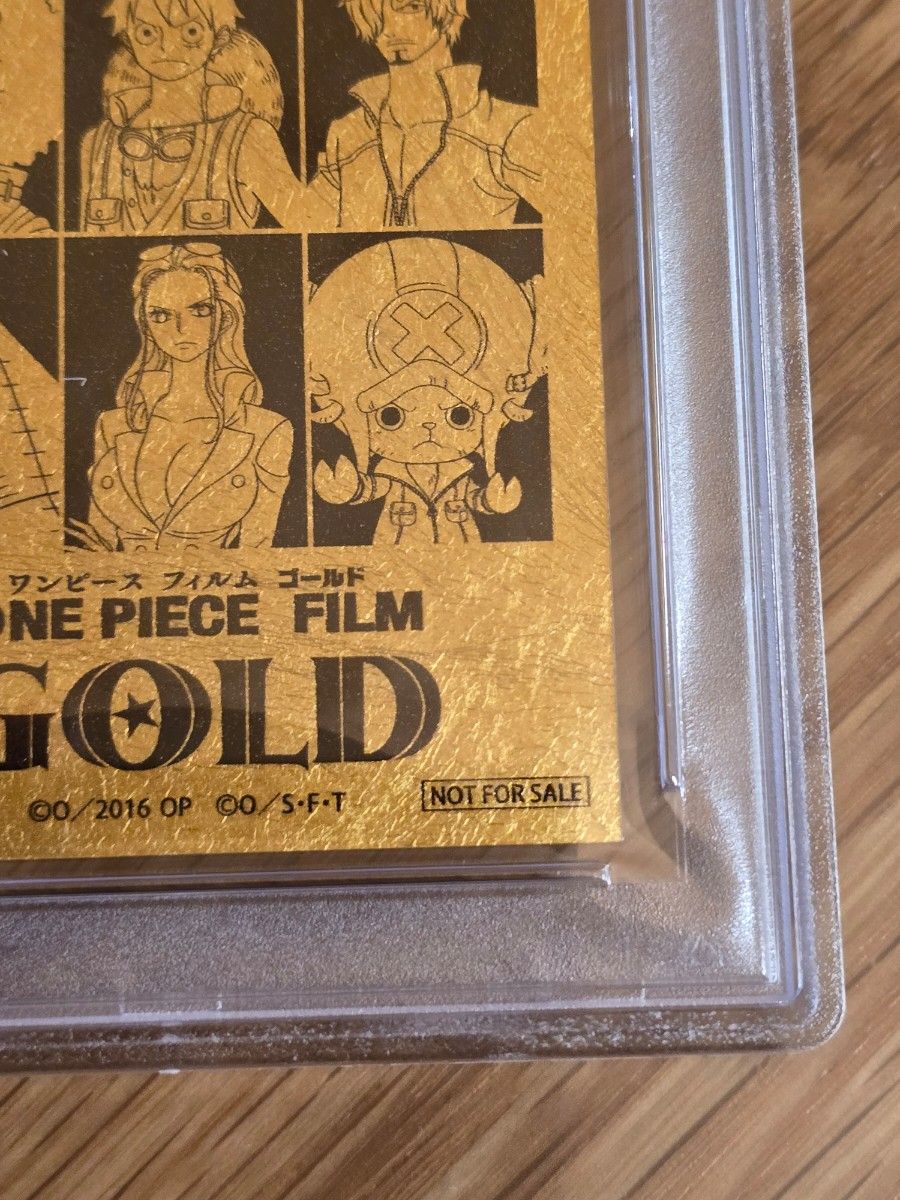 ONE PIECEワンピース麦わらの一味金箔カードPSA10 gold leaf ONE PIECEワンピース麦わらの一味金箔カードPSA10 gold leaf