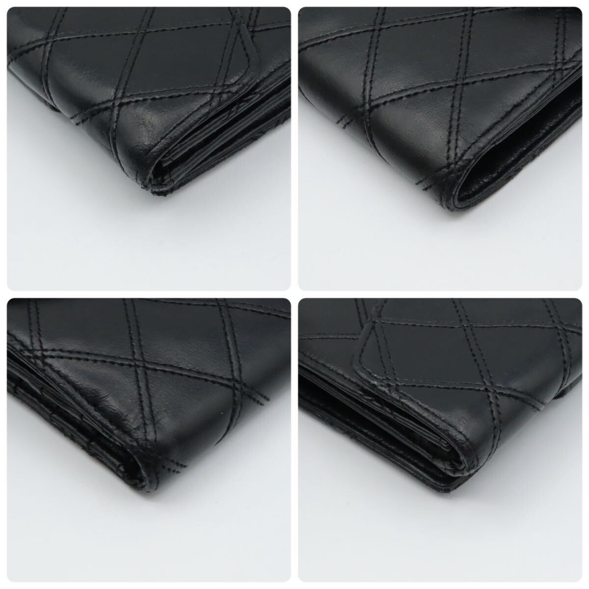 美品 CHANEL シャネル ココマーク ビコローレ Wホック 折り財布 美品 CHANEL シャネル ココマーク ビコローレ Wホック 折り財布