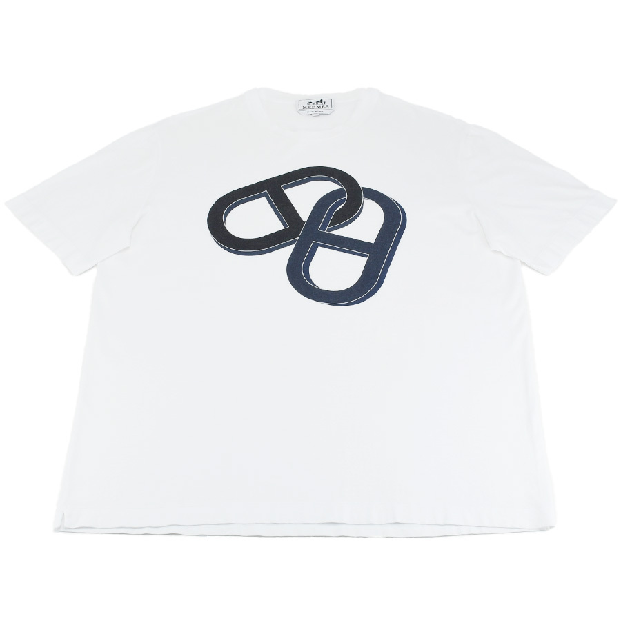 エルメス HERMES カットソー クルーネック 半袖 Tシャツ エルメス HERMES カットソー クルーネック 半袖 Tシャツ