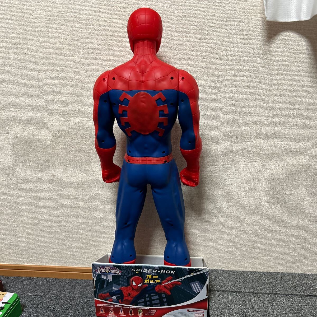 Yahoo!オークション - ソフビ フィギュア スパイダーマン 78cm Yahoo!オークション - ソフビ フィギュア スパイダーマン 78cm