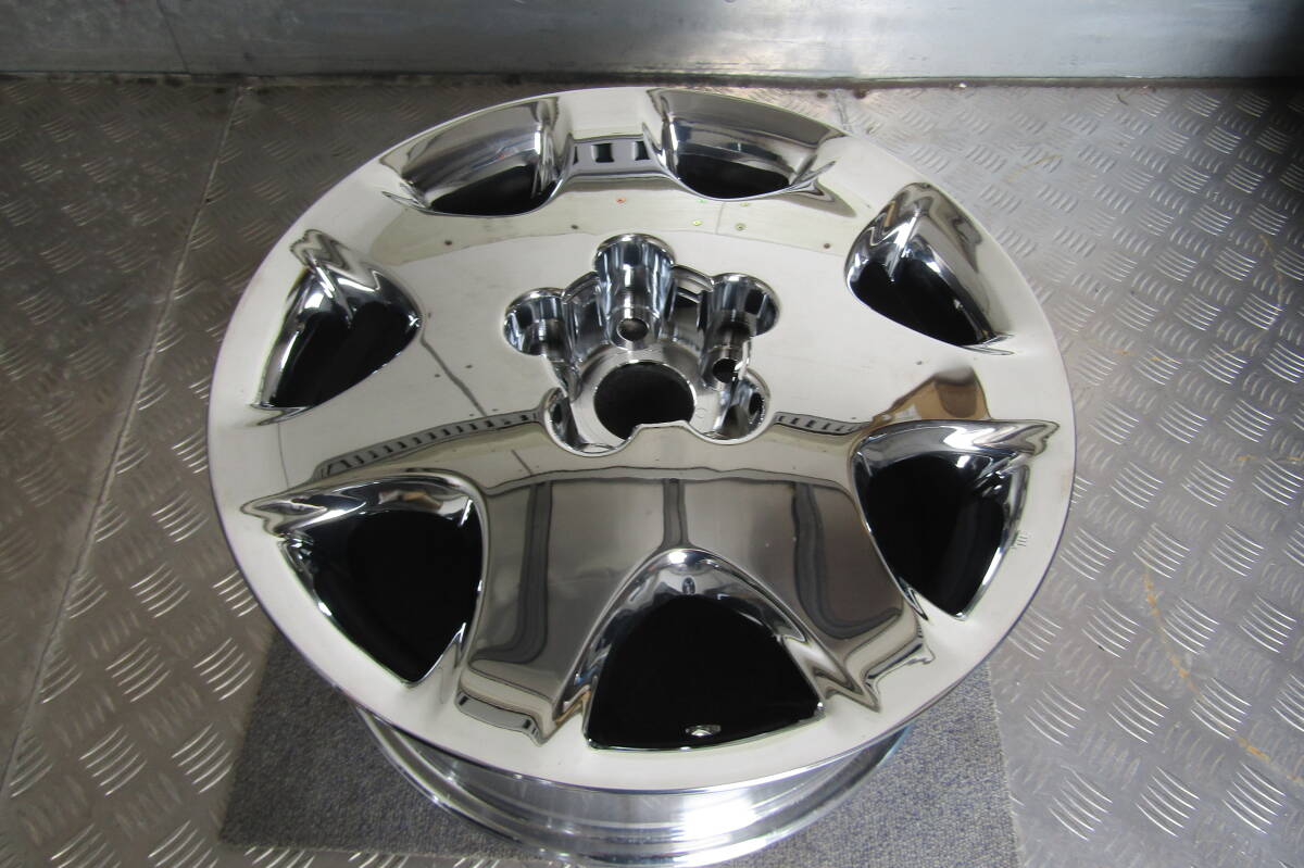 トヨタ純正30セルシオ前期BユーロOPメッキホイール 未使用 17×7 トヨタ純正30セルシオ前期BユーロOPメッキホイール 未使用 17×7