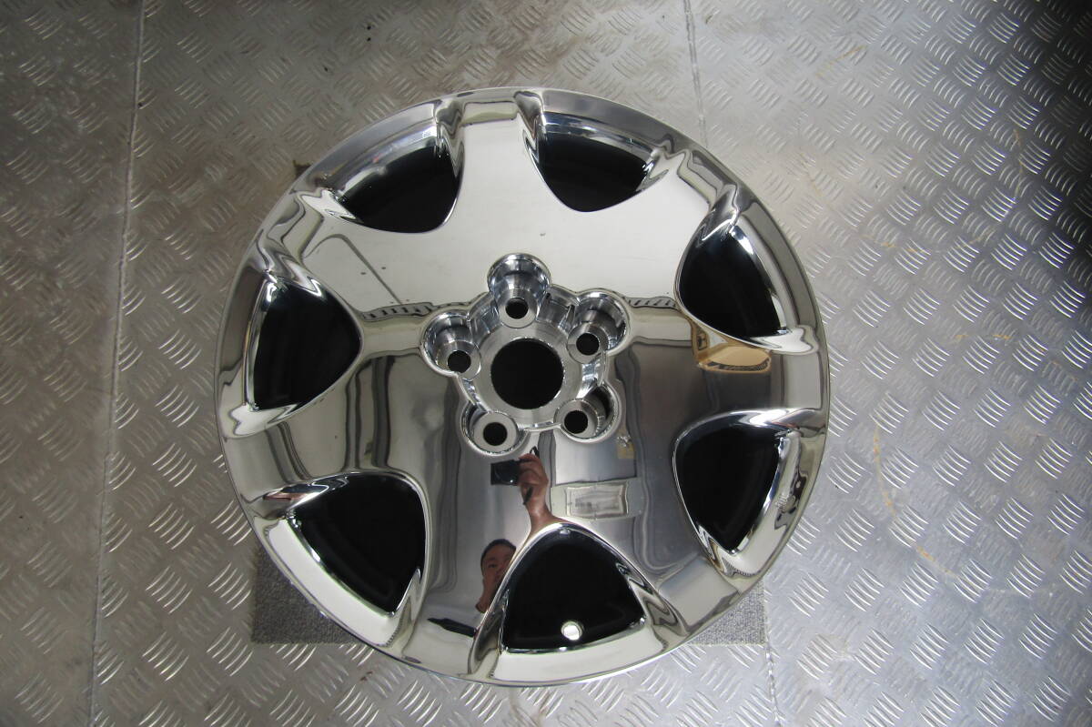 トヨタ純正30セルシオ前期BユーロOPメッキホイール 未使用 17×7 トヨタ純正30セルシオ前期BユーロOPメッキホイール 未使用 17×7
