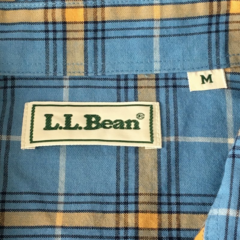 《郵送無料》■Ijinko★エルエルビーン L.L.Bean★ M サイズ半袖シャツ