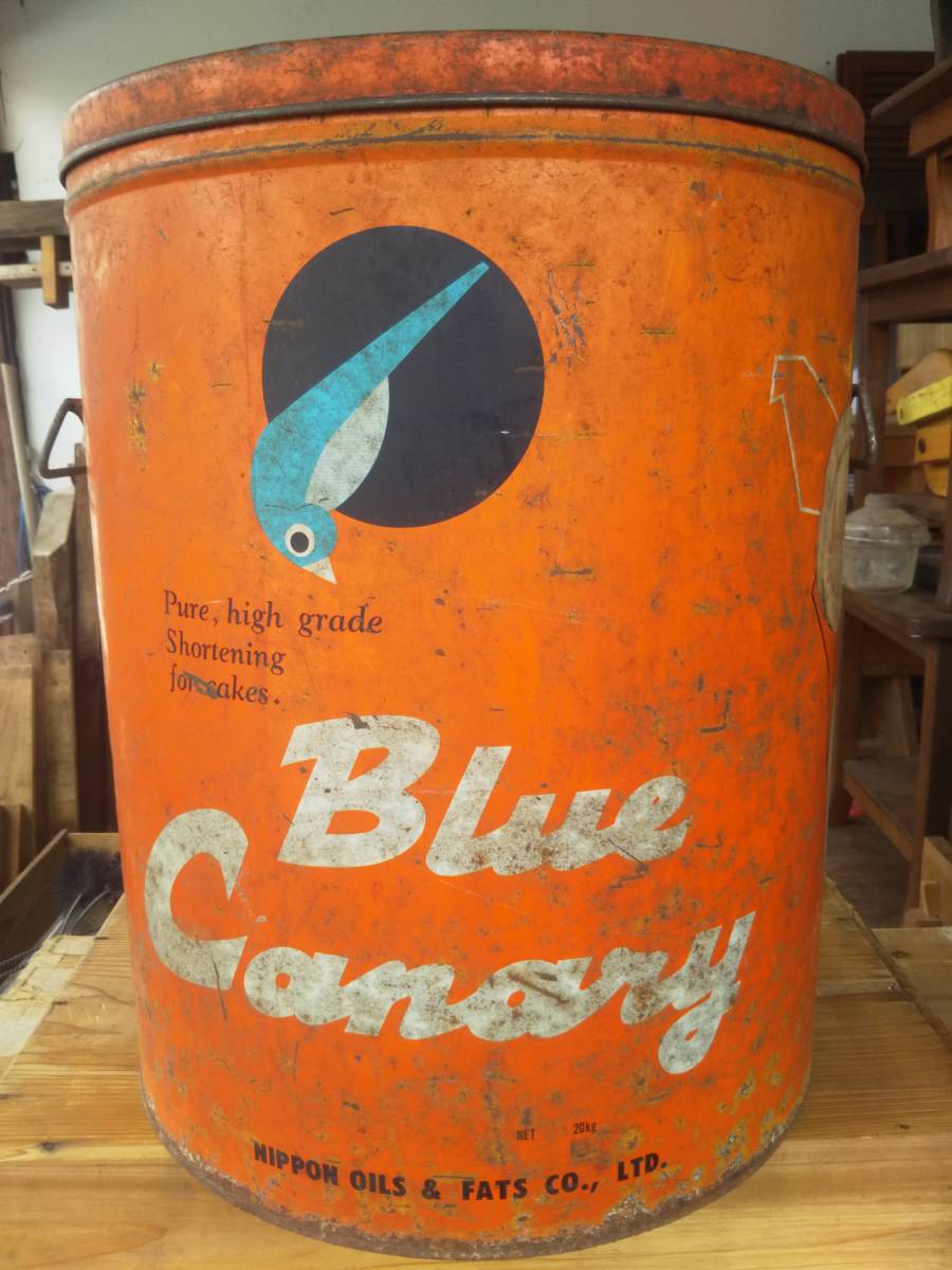 ！！空き缶「BLUE　CANARY」昭和４０年代？（詳細不明）_画像3