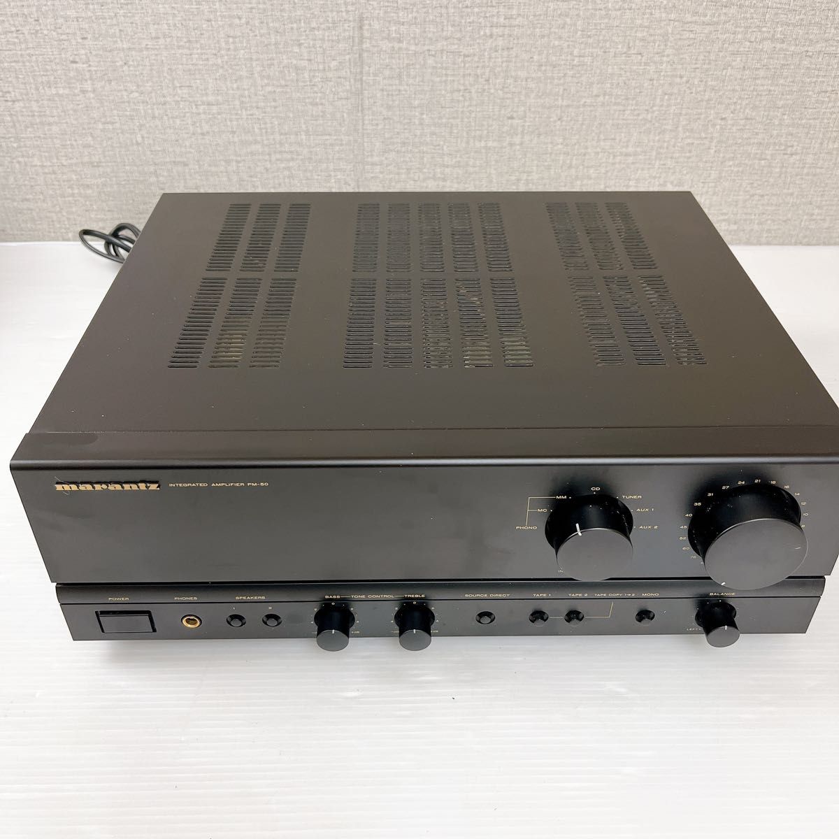 Marantz マランツ プリメインアンプ PM-50|Yahoo!フリマ(旧 Marantz マランツ プリメインアンプ PM-50|Yahoo!フリマ(旧