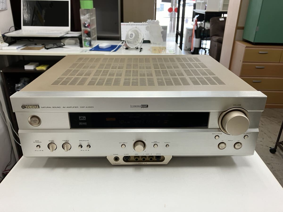 ロ2407-3010 YAMAHA NATURAL SOUND AVAMPLIFIER DSP-AX620 通電 ロ2407-3010 YAMAHA NATURAL SOUND AVAMPLIFIER DSP-AX620 通電