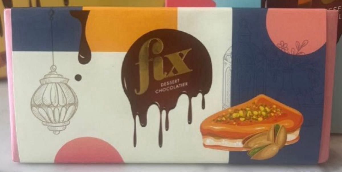 ドバイ限定のFix dessert chocolateピスタチオチョコレートです ドバイ限定のFix dessert chocolateピスタチオチョコレートです