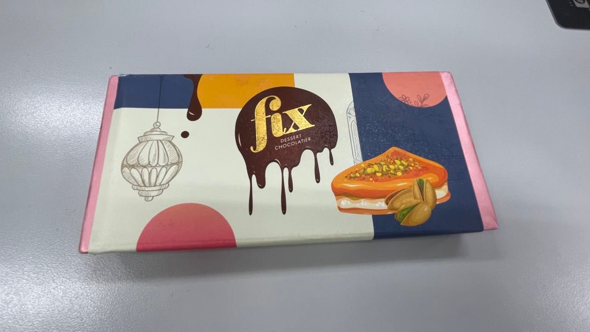 ドバイ限定のFix dessert chocolateピスタチオチョコレートです ドバイ限定のFix dessert chocolateピスタチオチョコレートです