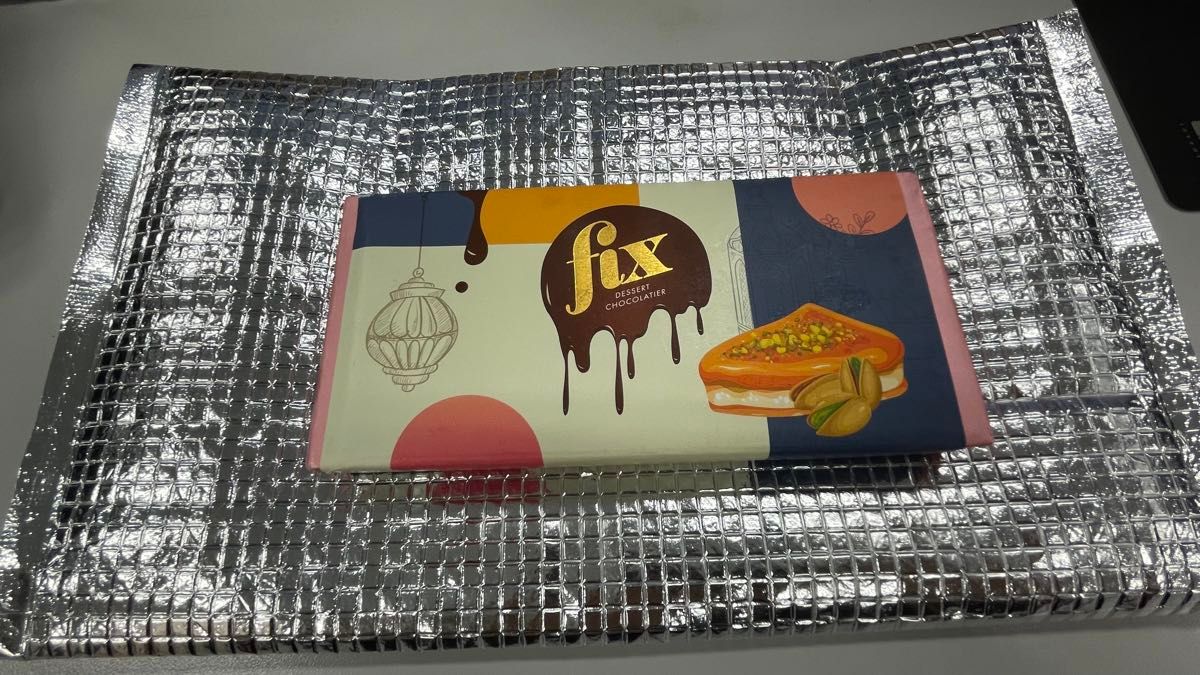ドバイ限定のFix dessert chocolateピスタチオチョコレートです ドバイ限定のFix dessert chocolateピスタチオチョコレートです