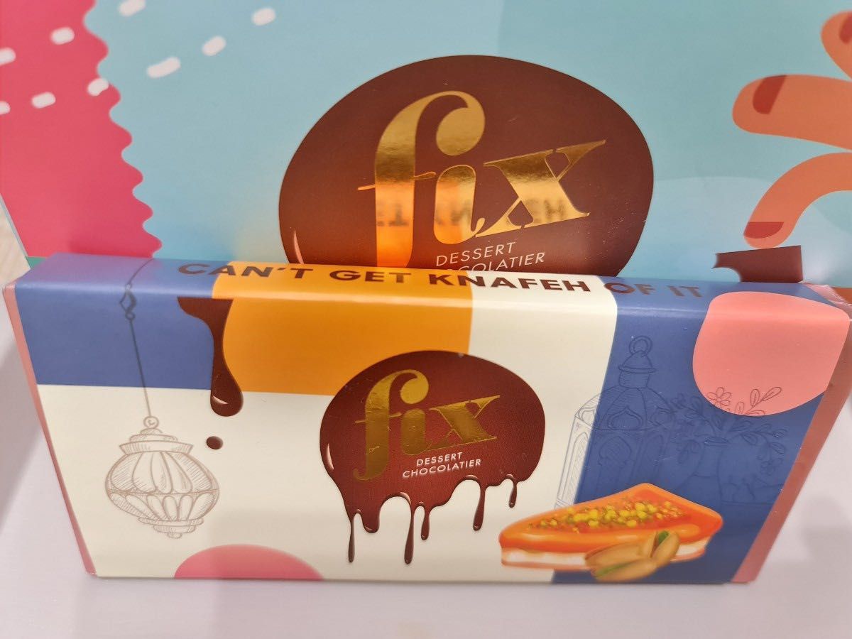 ドバイ限定のFix dessert chocolateピスタチオチョコレートです ドバイ限定のFix dessert chocolateピスタチオチョコレートです