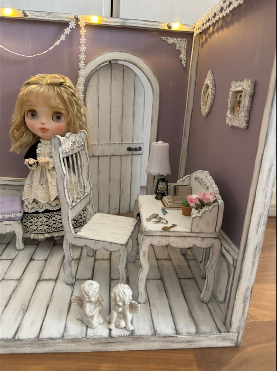 ドールハウス 1/6ドール ブライス 背景ボード ミニチュアハウス ドールハウス 1/6ドール ブライス 背景ボード ミニチュアハウス