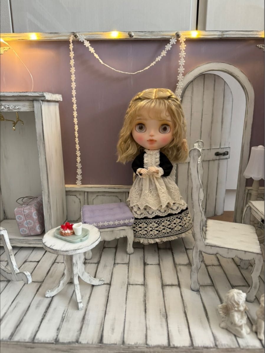 ドールハウス 1/6ドール ブライス 背景ボード ミニチュアハウス ドールハウス 1/6ドール ブライス 背景ボード ミニチュアハウス