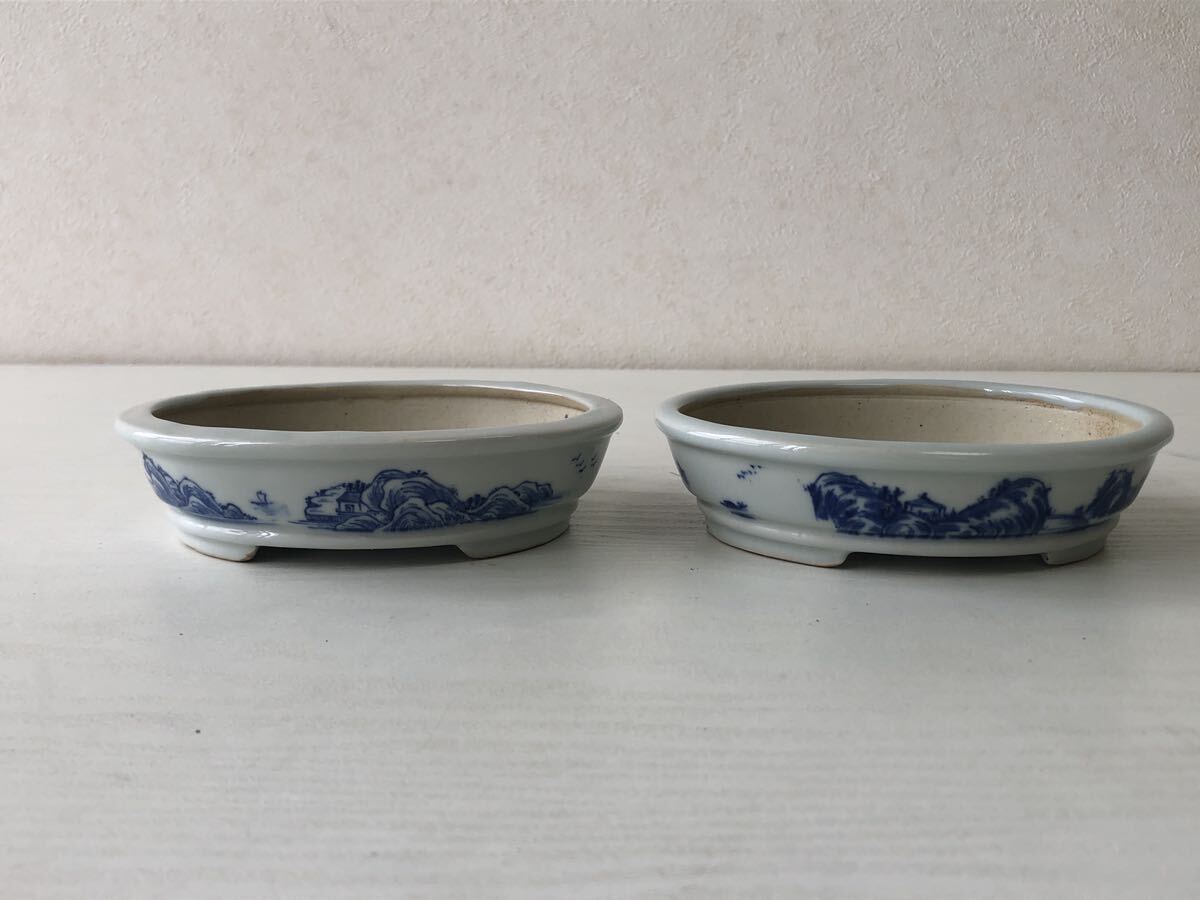 景徳鎮 絵鉢 盆栽鉢 六角 工芸品 景徳鎮 絵鉢 盆栽鉢 六角 工芸品