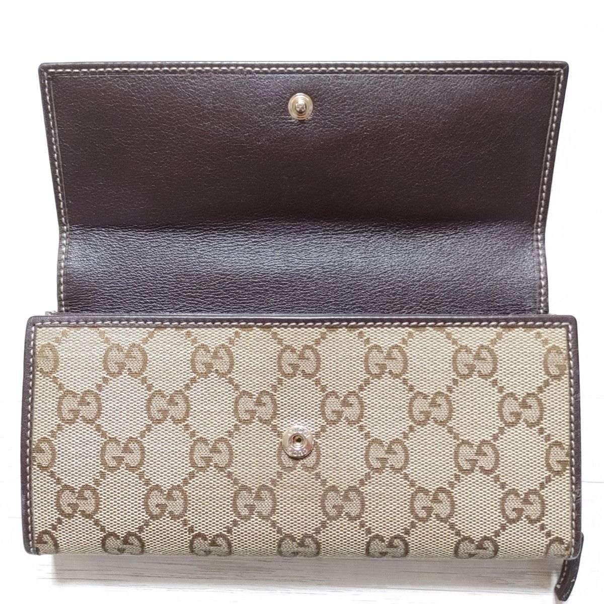 GUCCI グッチ ラブリーハート GGキャンパス 長財布 GGキャンバス GUCCI グッチ ラブリーハート GGキャンパス 長財布 GGキャンバス