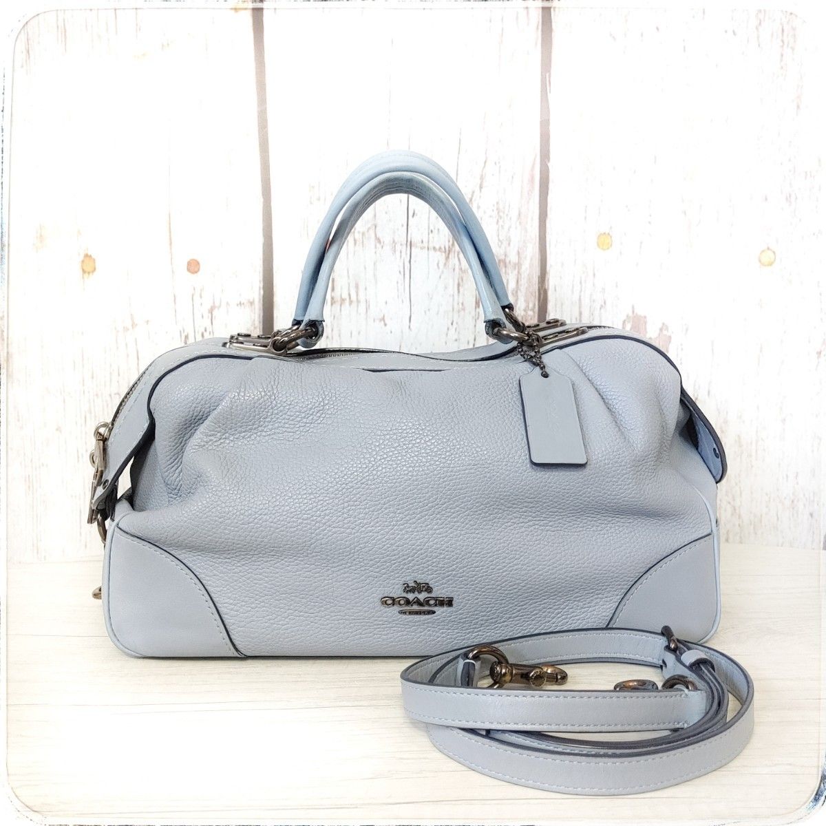希少/美品】COACH ゴッサム ダッフル オールレザーボストン 希少/美品】COACH ゴッサム ダッフル オールレザーボストン