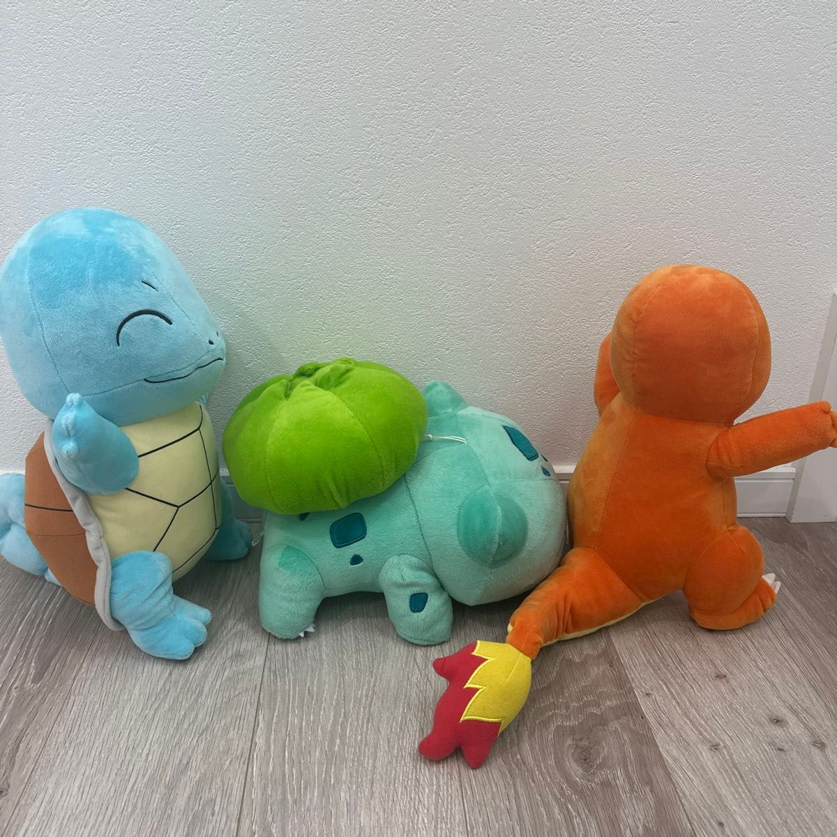ポケモンぬいぐるみヒトカゲ ゼニガメ フシギダネ 3体セット ポケモンぬいぐるみヒトカゲ ゼニガメ フシギダネ 3体セット