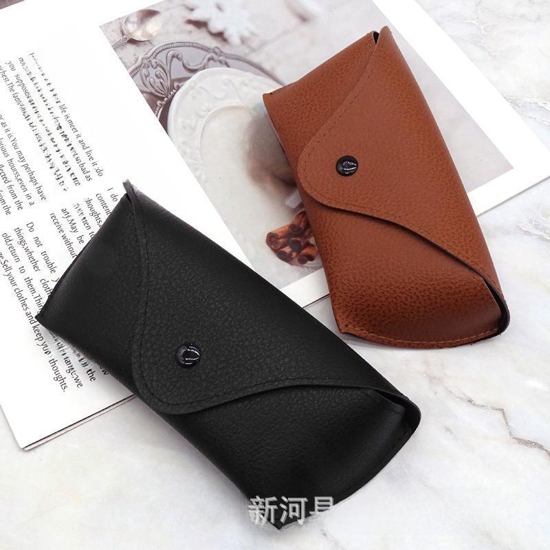  new goods * glasses case glasses case light light weight sunglasses case semi hard Brown 