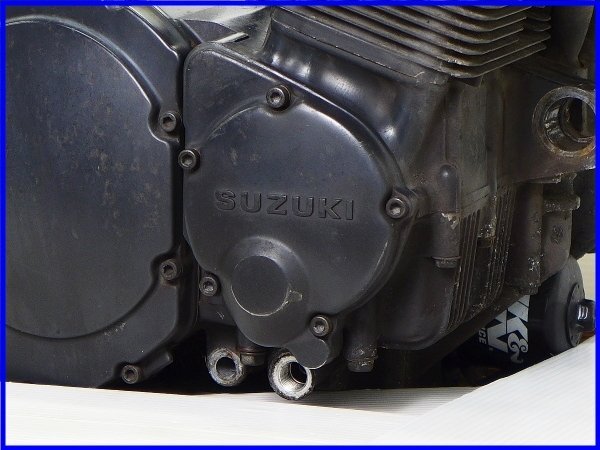 {EF} работа хороший!1991 год GSX-R1100(GV73A) действующий двигатель!1 запирающийся шкафчик 1 клапан(лампа)!