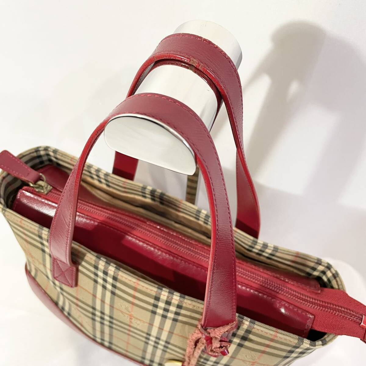 正規品 バーバリー BURBERRY ハンドバッグ ノバチェック 正規品 バーバリー BURBERRY ハンドバッグ ノバチェック
