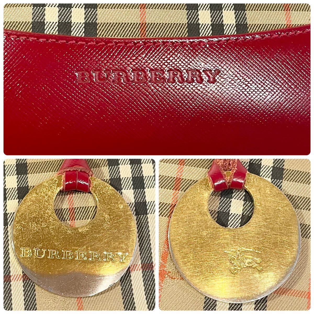 正規品 バーバリー BURBERRY ハンドバッグ ノバチェック 正規品 バーバリー BURBERRY ハンドバッグ ノバチェック