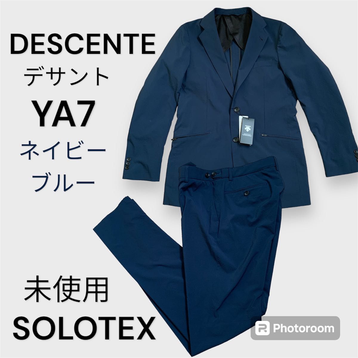 22日迄500円引き】DESCENTEデサントSOLOTEXシアサッカースーツ 22日迄500円引き】DESCENTEデサントSOLOTEXシアサッカースーツ