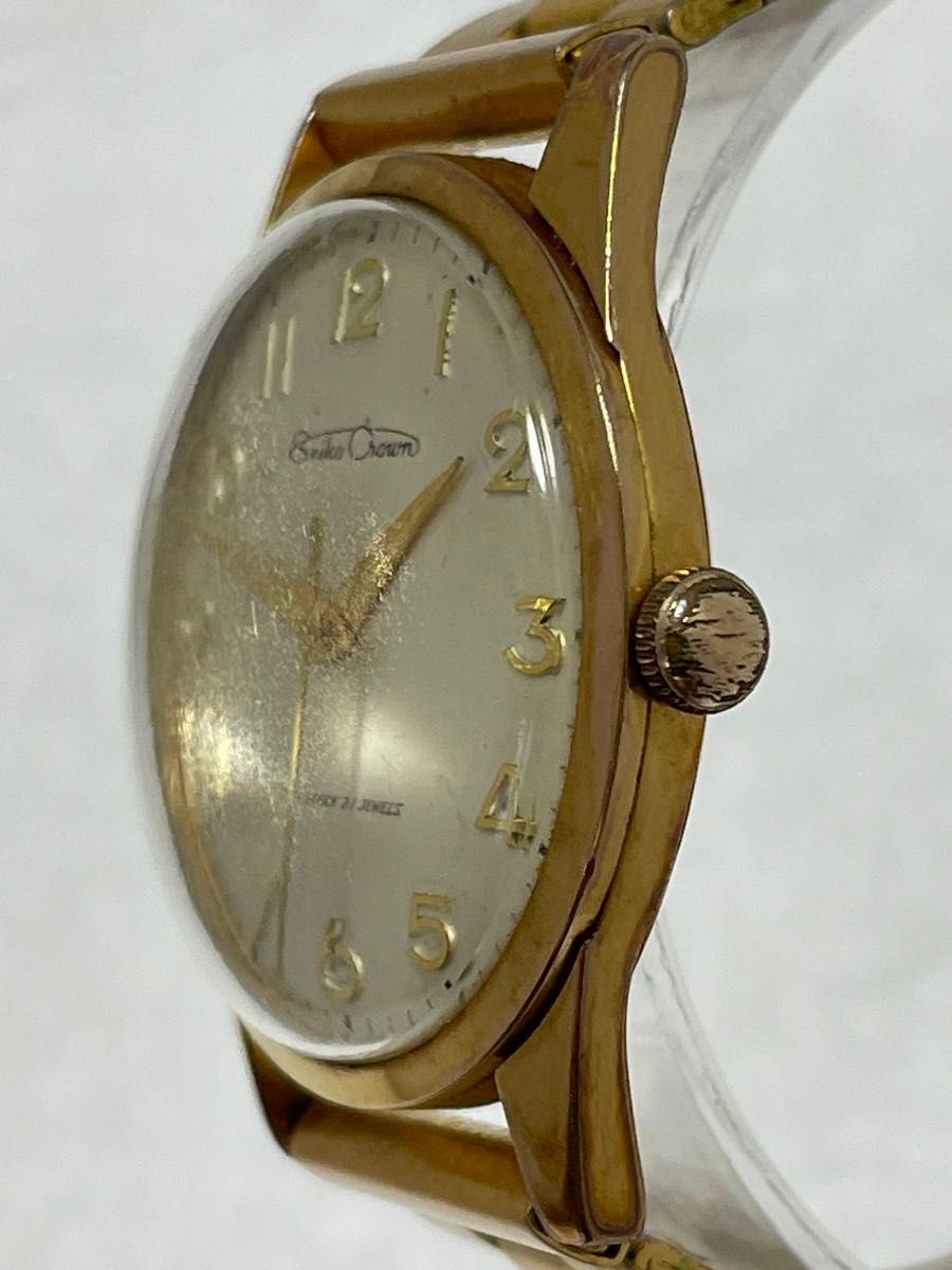 SEIKO セイコー クラウン 手巻き【J14091】全数字インデックス SEIKO セイコー クラウン 手巻き【J14091】全数字インデックス