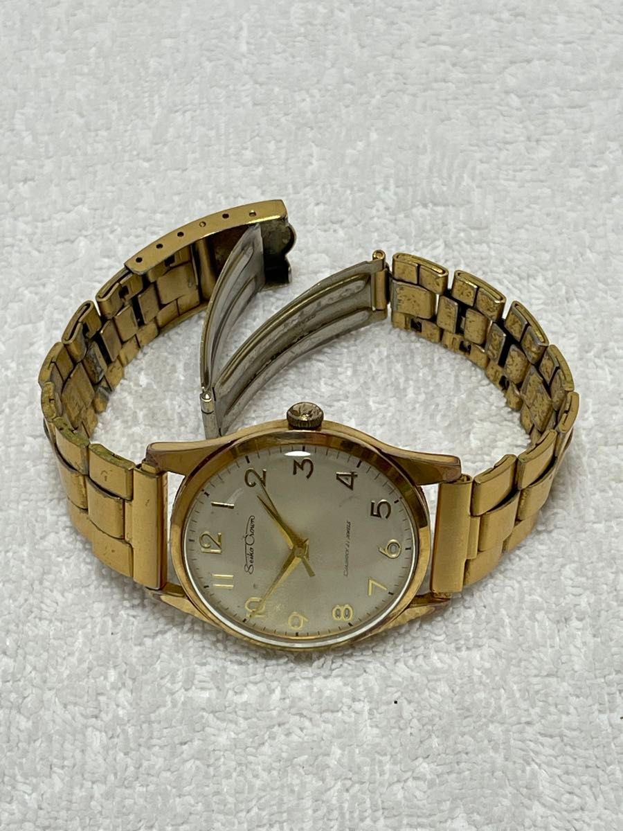 SEIKO セイコー クラウン 手巻き【J14091】全数字インデックス SEIKO セイコー クラウン 手巻き【J14091】全数字インデックス