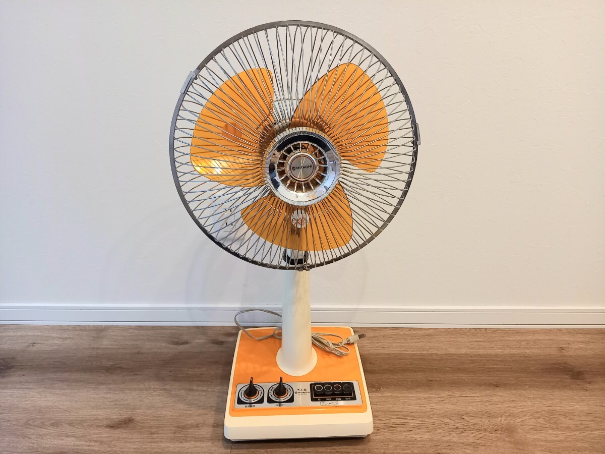 Yahoo!オークション - 昭和レトロ HITACHI 日立扇風機 さわ風 H Yahoo!オークション - 昭和レトロ HITACHI 日立扇風機 さわ風 H