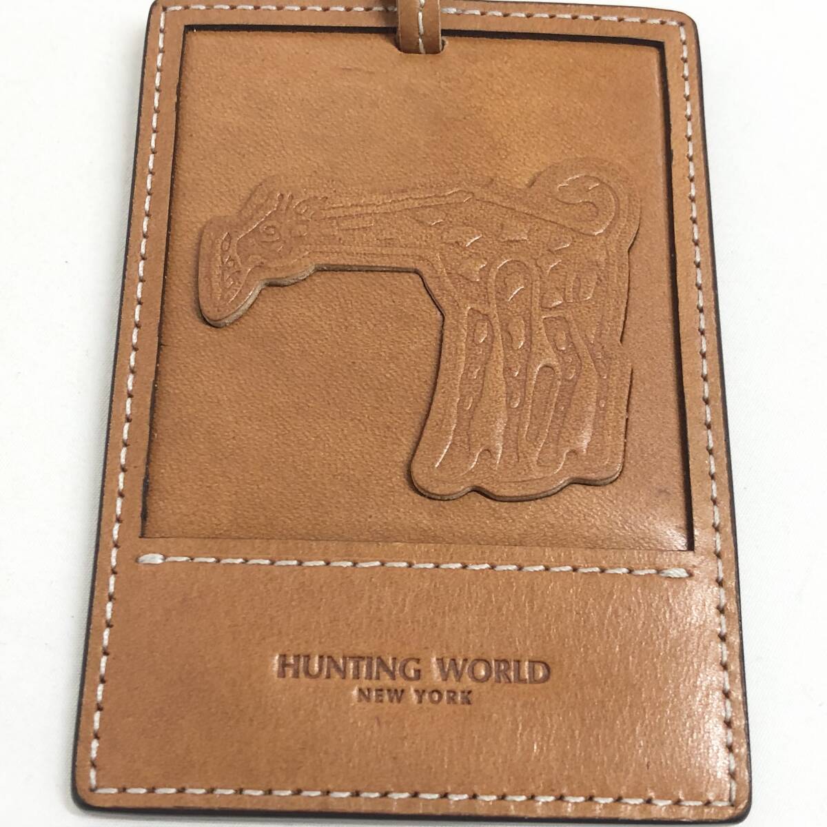 新品未使用 HUNTING WORLD (ハンティングワールド) パスケース 新品未使用 HUNTING WORLD (ハンティングワールド) パスケース