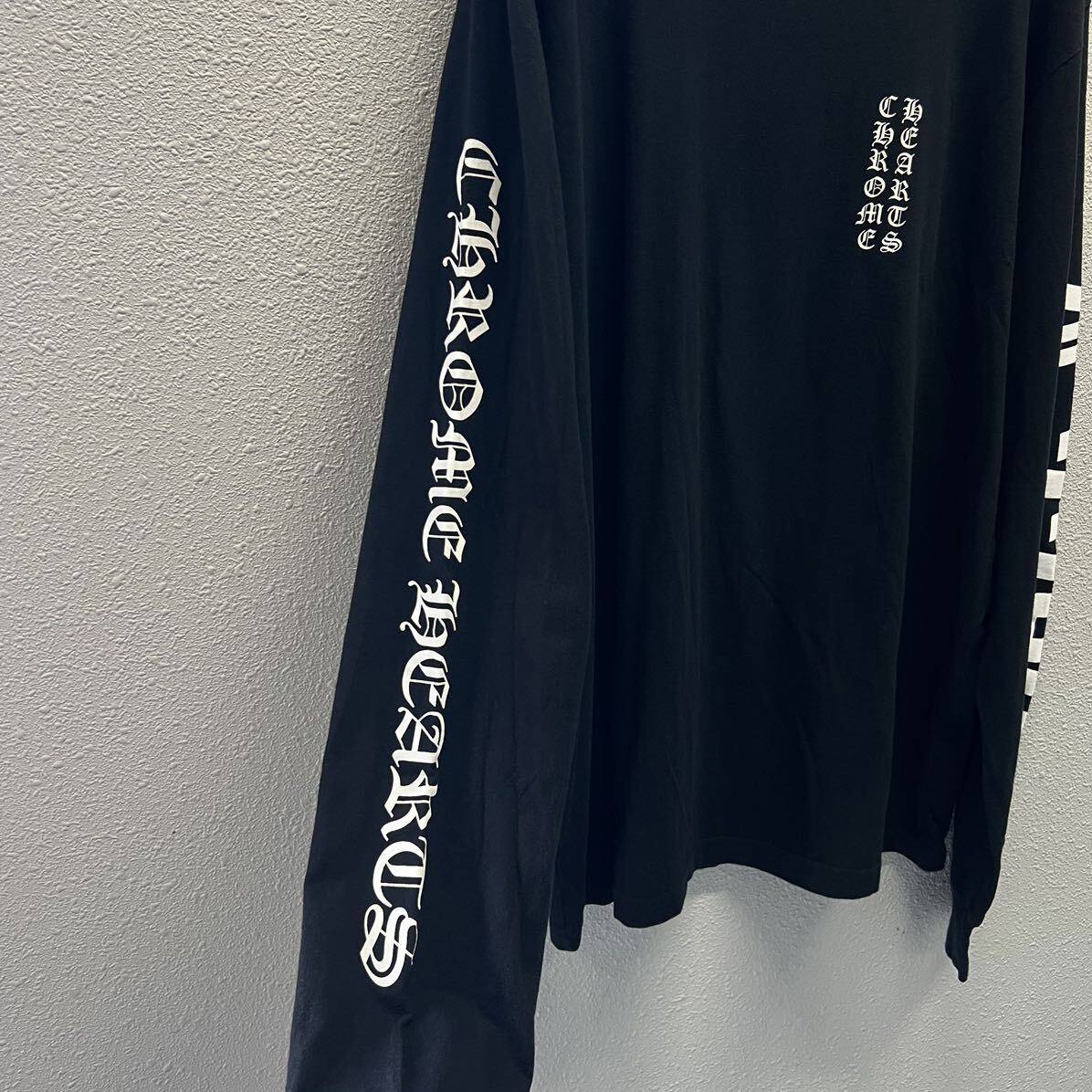 クロムハーツ ロングスリーブ ロンTシャツ 長袖 XL ブラック クロムハーツ ロングスリーブ ロンTシャツ 長袖 XL ブラック