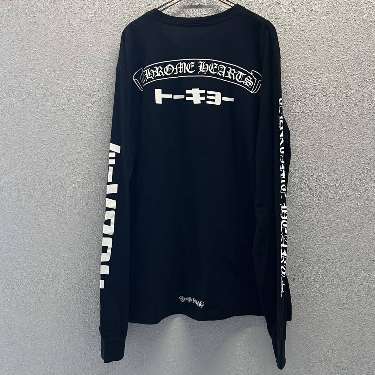 クロムハーツ ロングスリーブ ロンTシャツ 長袖 XL ブラック クロムハーツ ロングスリーブ ロンTシャツ 長袖 XL ブラック