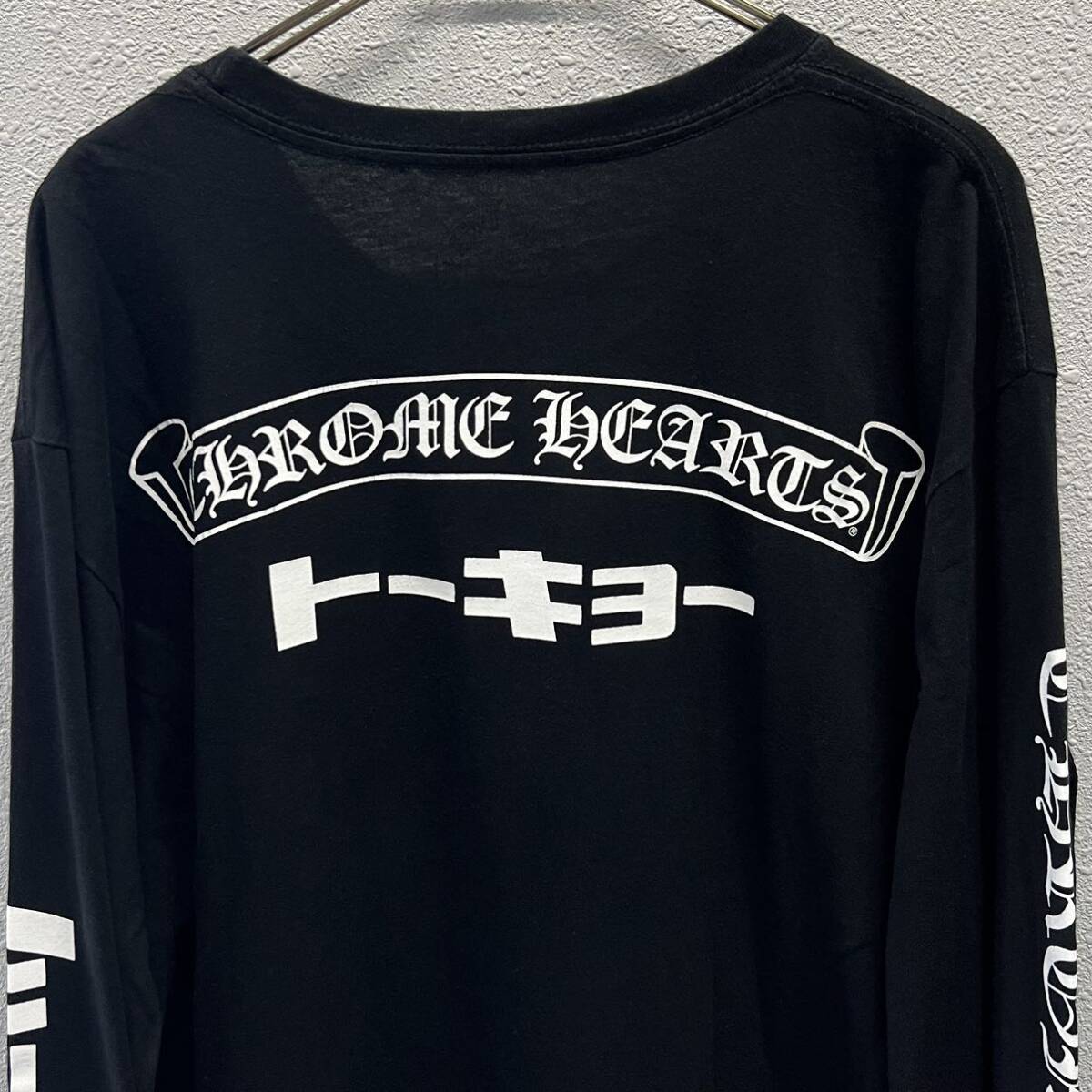 クロムハーツ ロングスリーブ ロンTシャツ 長袖 XL ブラック クロムハーツ ロングスリーブ ロンTシャツ 長袖 XL ブラック