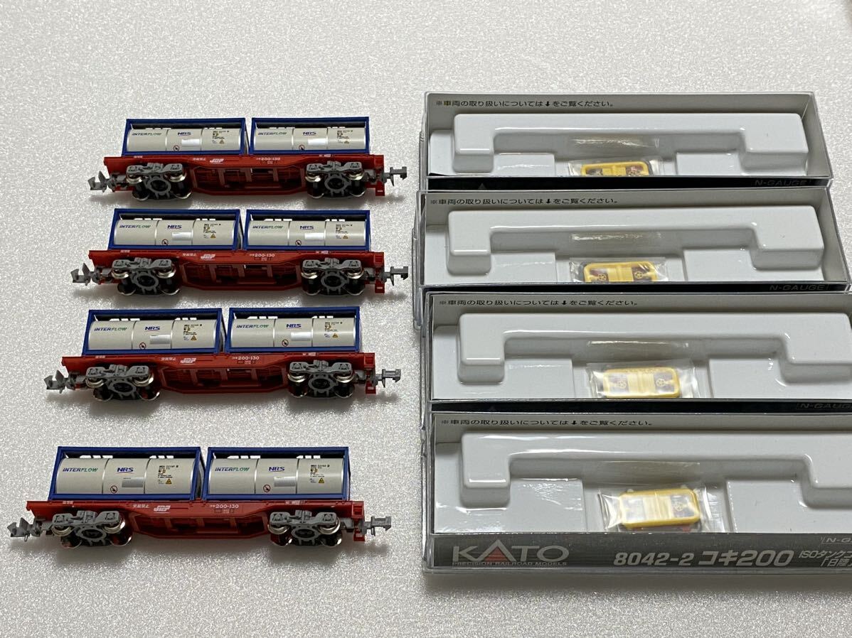 KATO コキ200ー130 ISOタンクコンテナ 日陸積載 14 KATO コキ200ー130 ISOタンクコンテナ 日陸積載 14