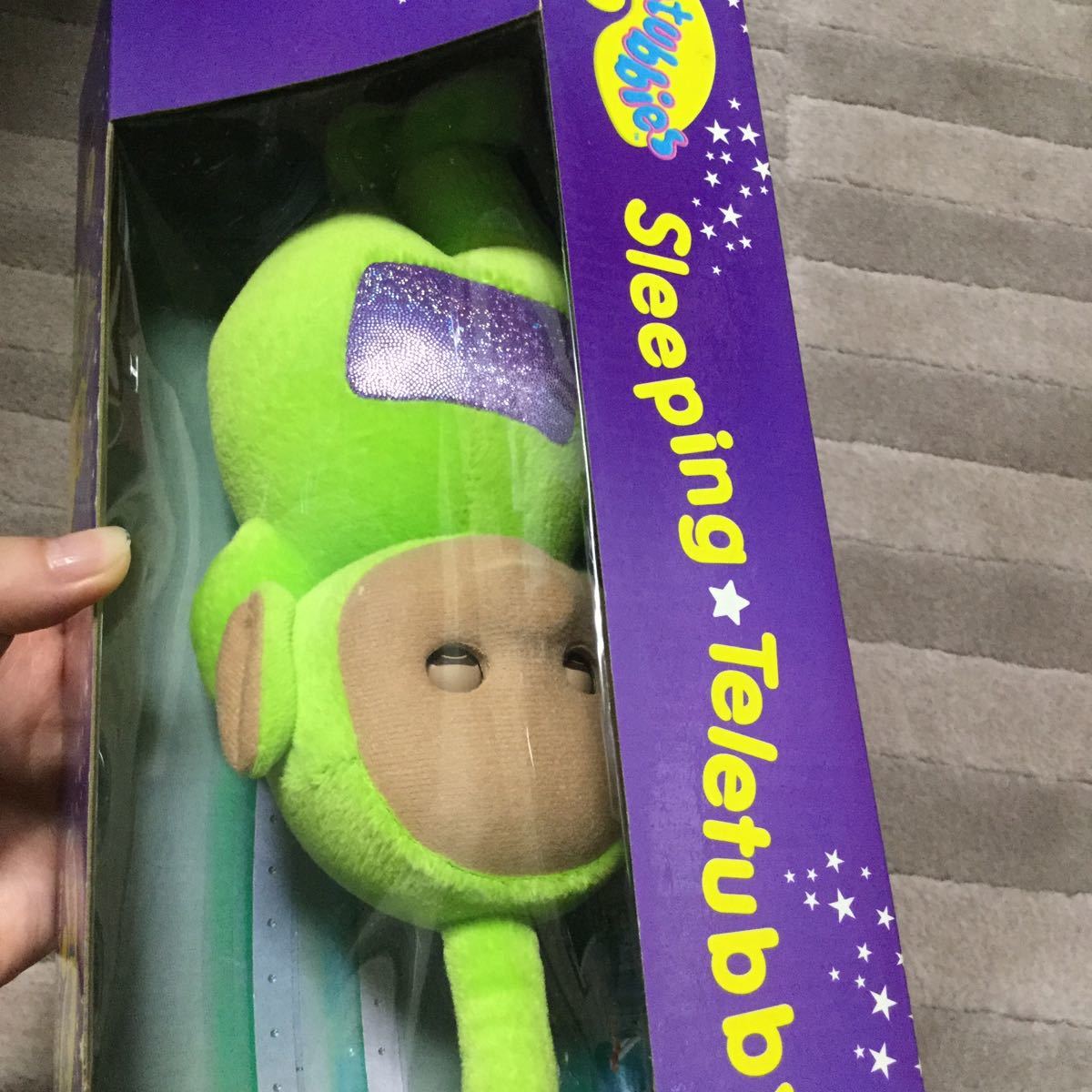 ヤフオク 新品 レア Teletubbies スリーピングテレタビー