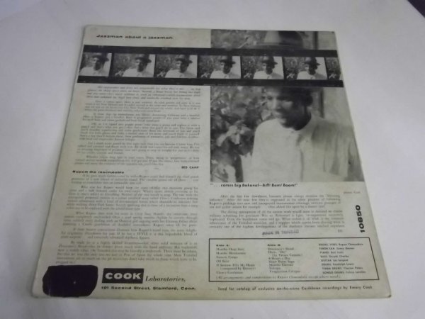 [ зарубежная запись LP]Rupert Clemendore/Le Jazz Trinidad COOKekizo* Jazz 10850