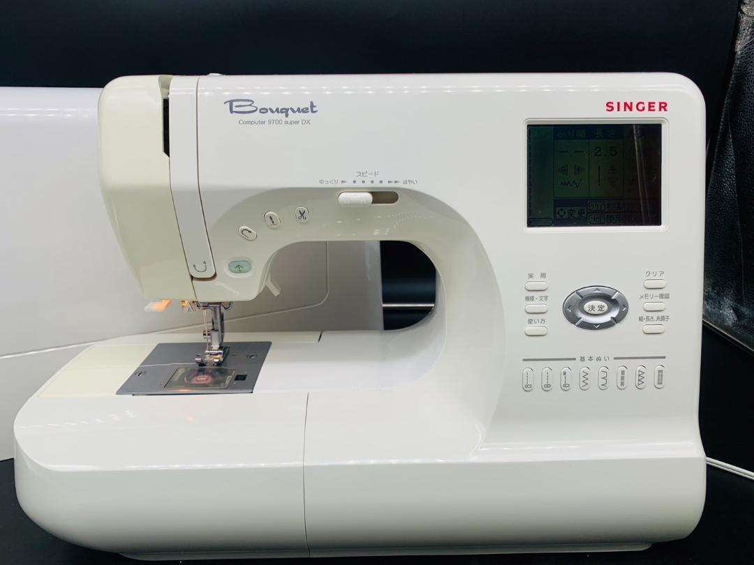 ☆安心の保証付き☆ シンガー ブーケ 9700DX 整備済み ミシン ☆安心の保証付き☆ シンガー ブーケ 9700DX 整備済み ミシン