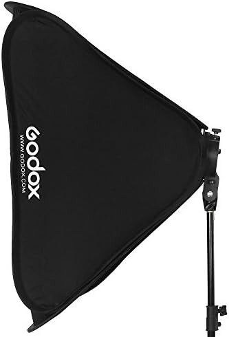 # free shipping #Godox folding type soft box 60cm x 60cm 24x24 -inch Bowen mount S type bracket, outdoors wedding 