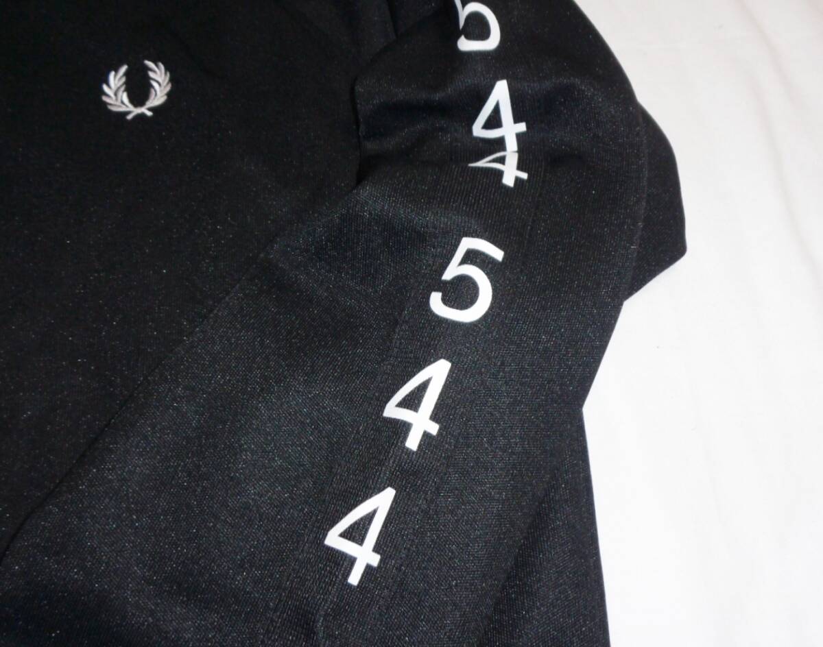 レア FRED PERRY × MADE THOUGHT トラックジャケット S ブラック レア FRED PERRY × MADE THOUGHT トラックジャケット S ブラック