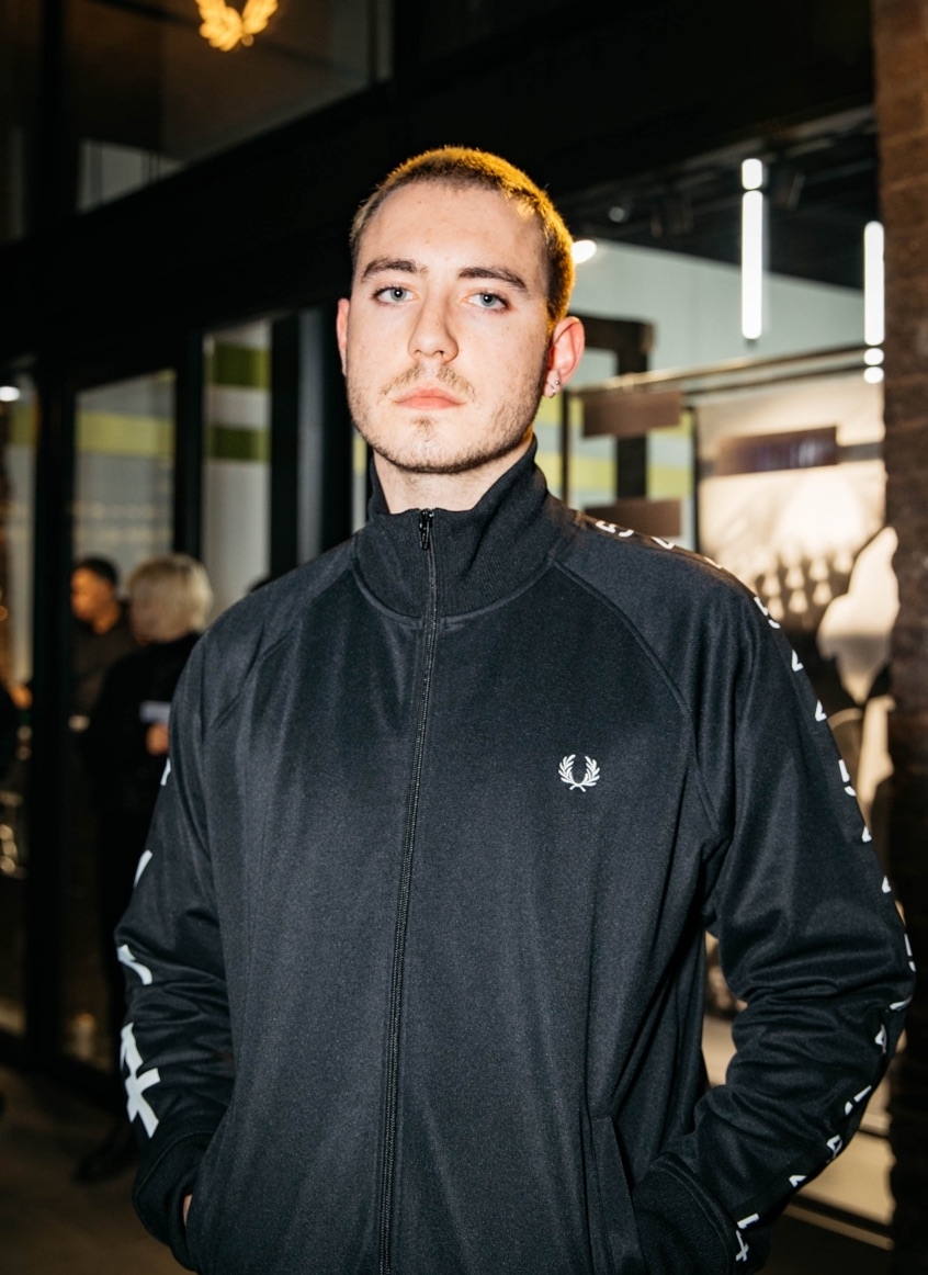 レア FRED PERRY × MADE THOUGHT トラックジャケット S ブラック レア FRED PERRY × MADE THOUGHT トラックジャケット S ブラック