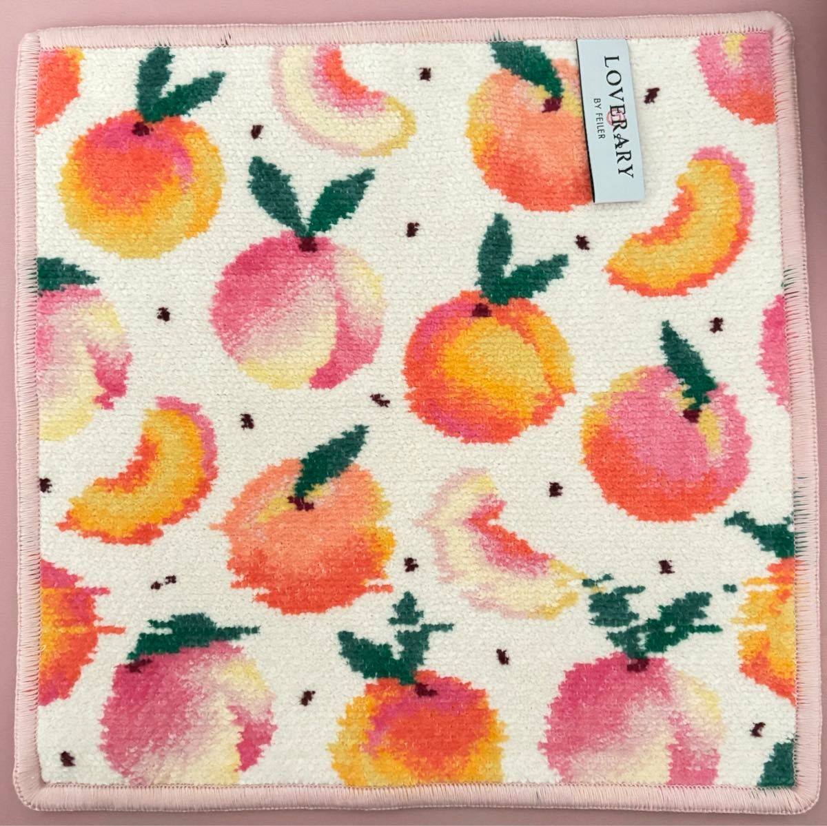 ピーチ　ハンカチ Amazon.co.jp: フェイラー ラブラリー 旗艦店限定 ハンカチ