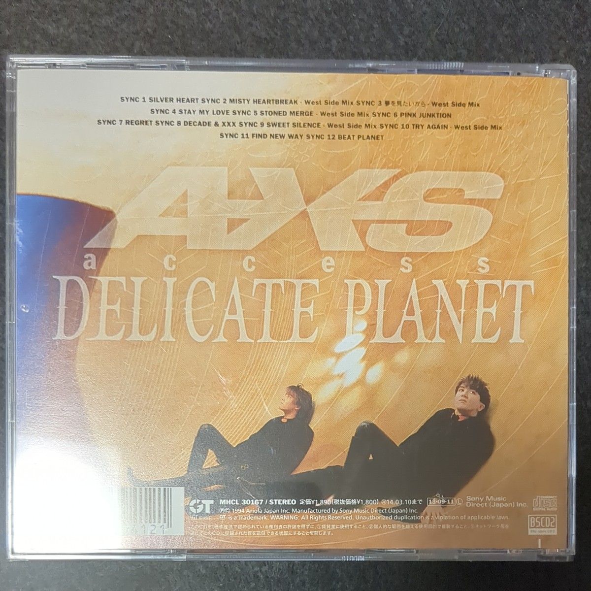 帯付きBSCD2 access DELICATE PLANET MHCL30167 Blu-spec CD2 帯付きBSCD2 access DELICATE PLANET MHCL30167 Blu-spec CD2