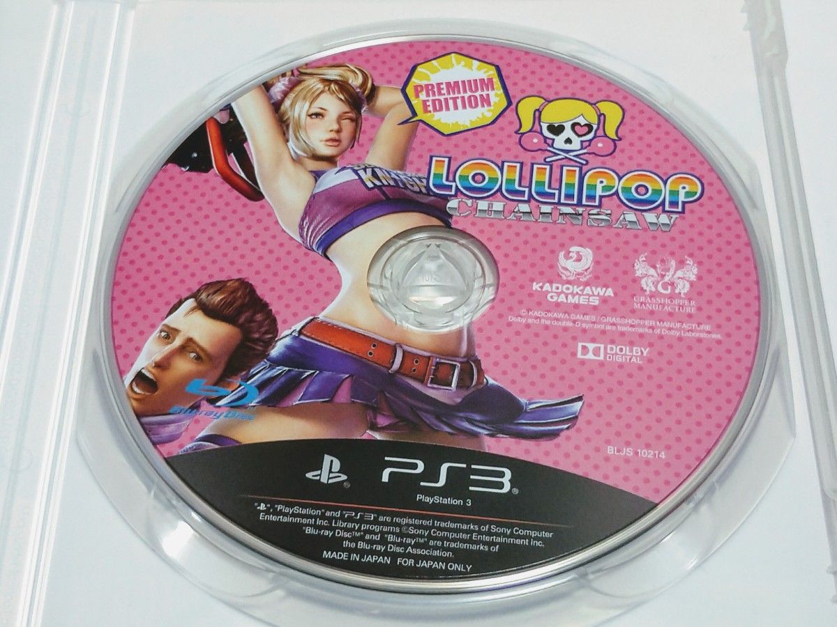 送料無料 ディスク美品 PS3 LOLLIPOP CHAINSAW ロリポップ 送料無料 ディスク美品 PS3 LOLLIPOP CHAINSAW ロリポップ