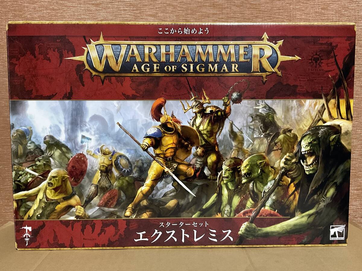 ウォーハンマー AoS スターターセット エクストレミス 未組立品 ストームキャスト・エターナル クルールボゥイ WARHAMMER AGE OF SIGMAR ウォーハンマー AoS スターターセット エクストレミス 未組立品 ストームキャスト・エターナル クルールボゥイ WARHAMMER AGE OF SIGMAR