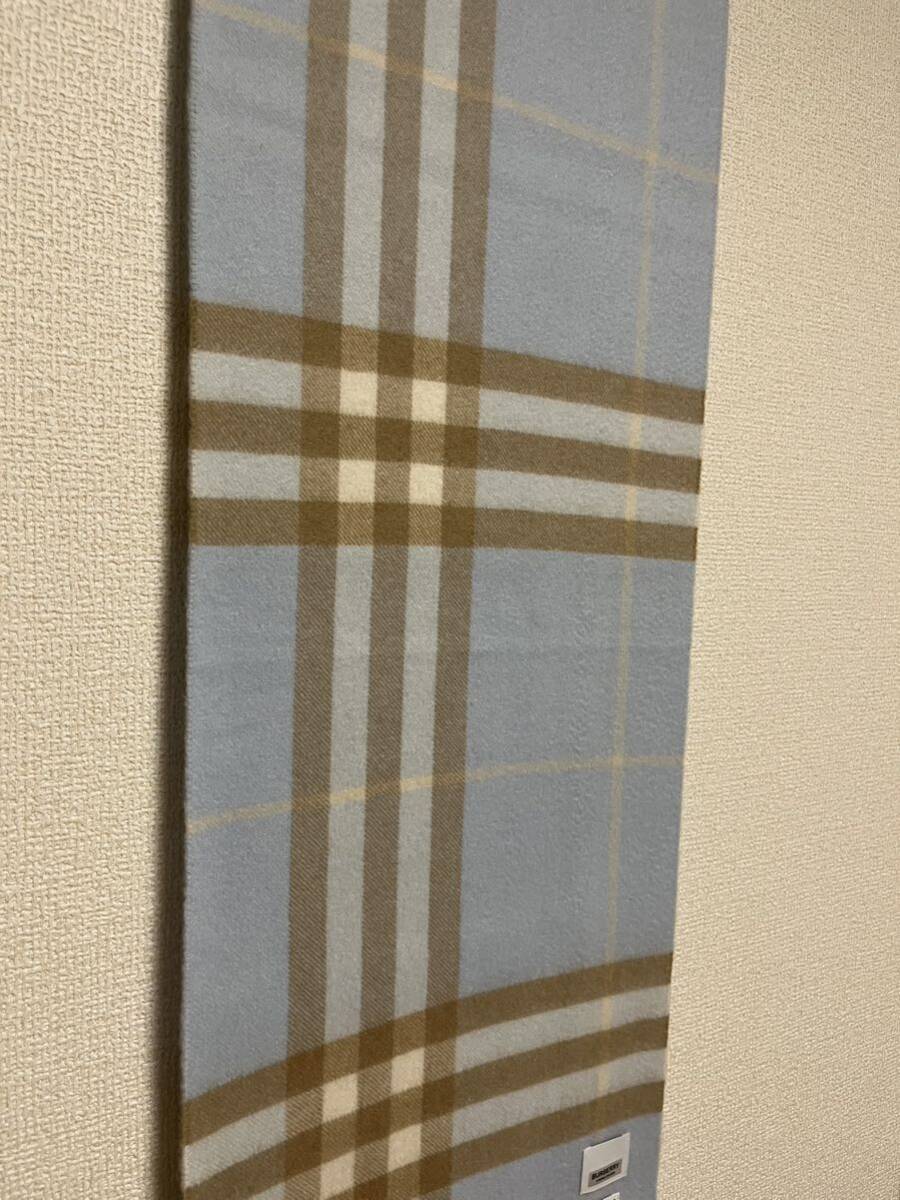 BURBERRY バーバリー マフラー カシミア100% タグ付き未使用品 BURBERRY バーバリー マフラー カシミア100% タグ付き未使用品